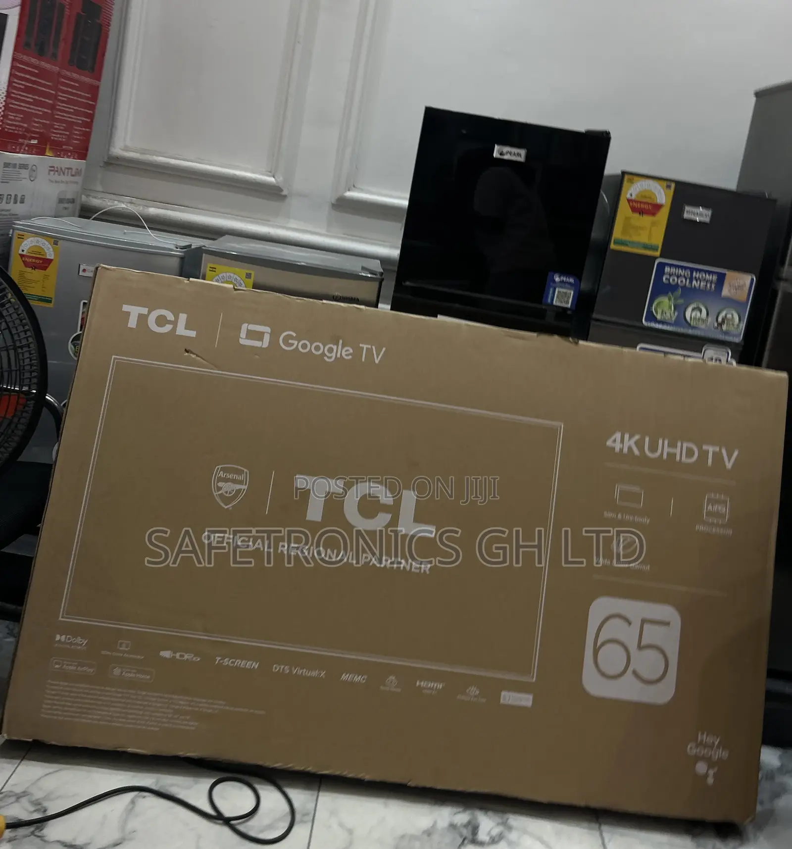 Accurate Clear Screen 65 Inch Smart Uhd HDR TCL Tv