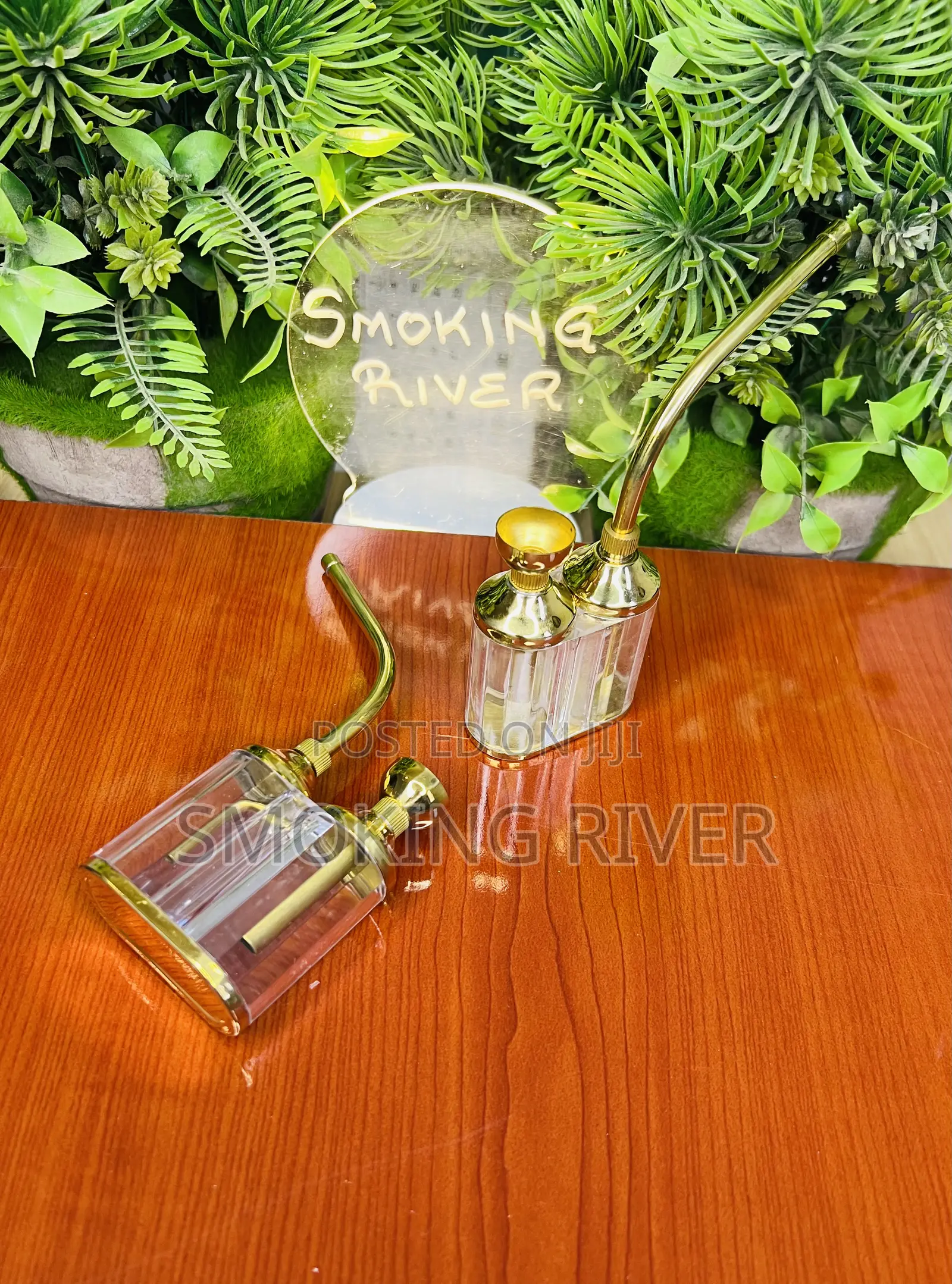 Dual Water Smoking Pipe