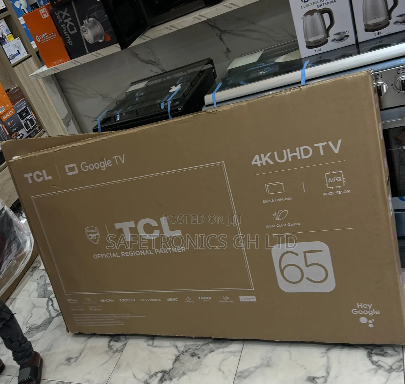 Massive New 65 Inch P635 Led TCL Electric Tv
