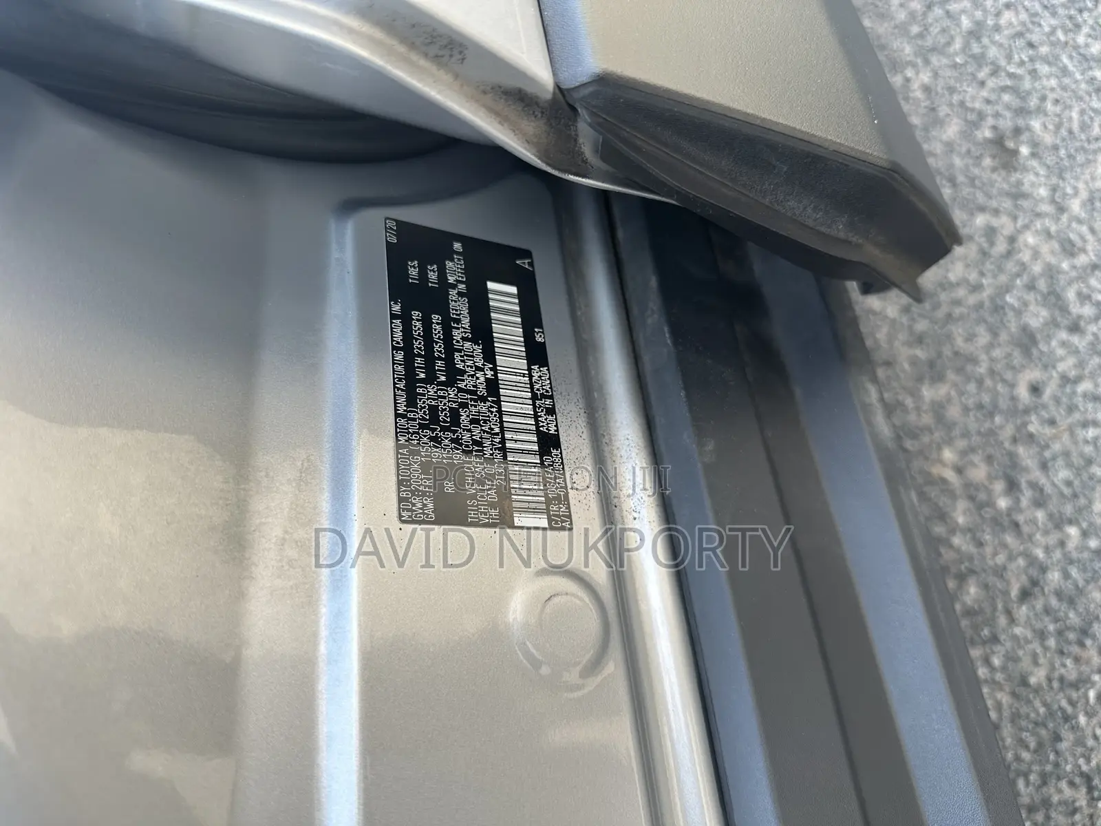Toyota RAV4 2021 Gray