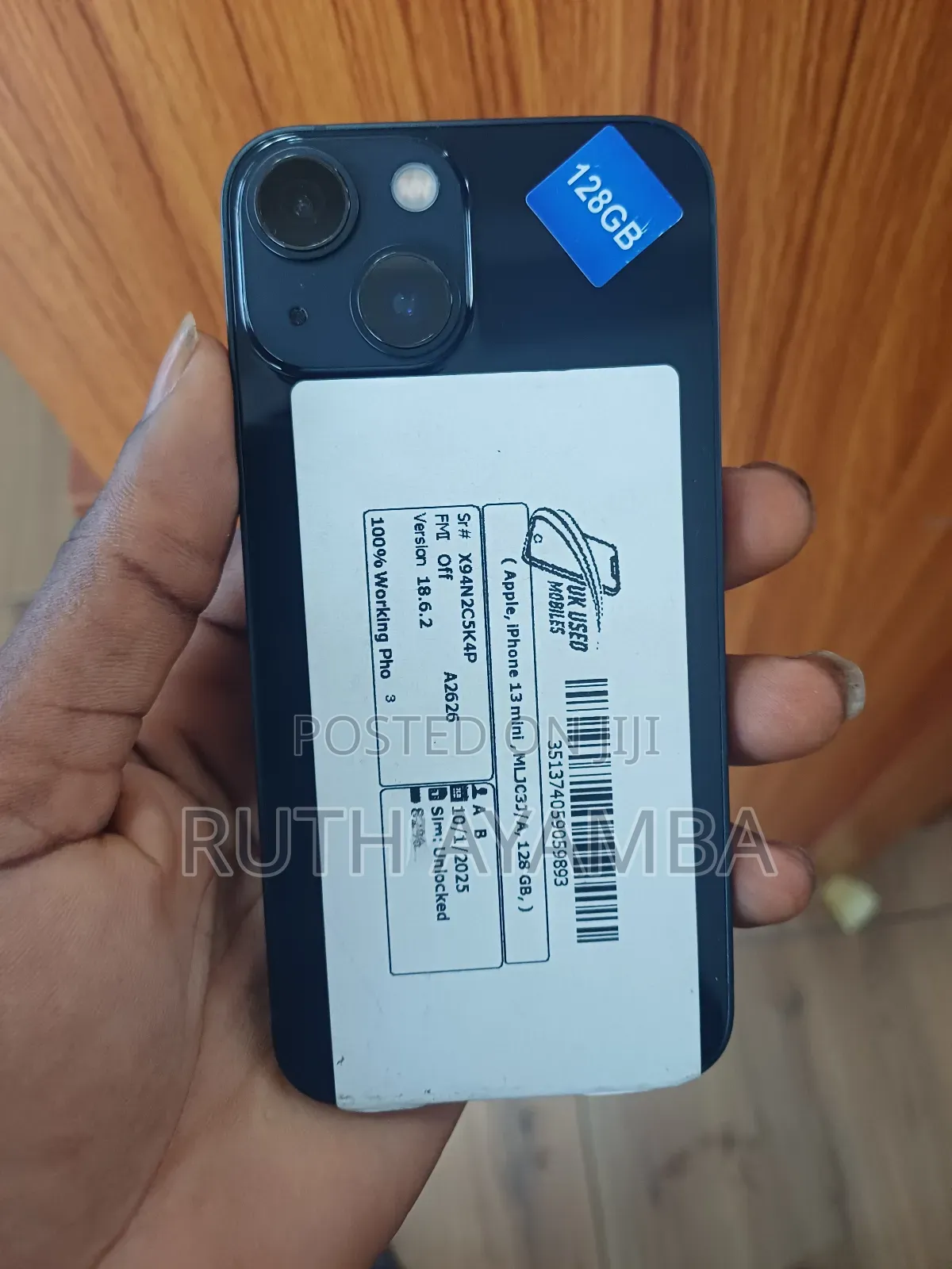 Apple iPhone 13 Mini 128 GB Black
