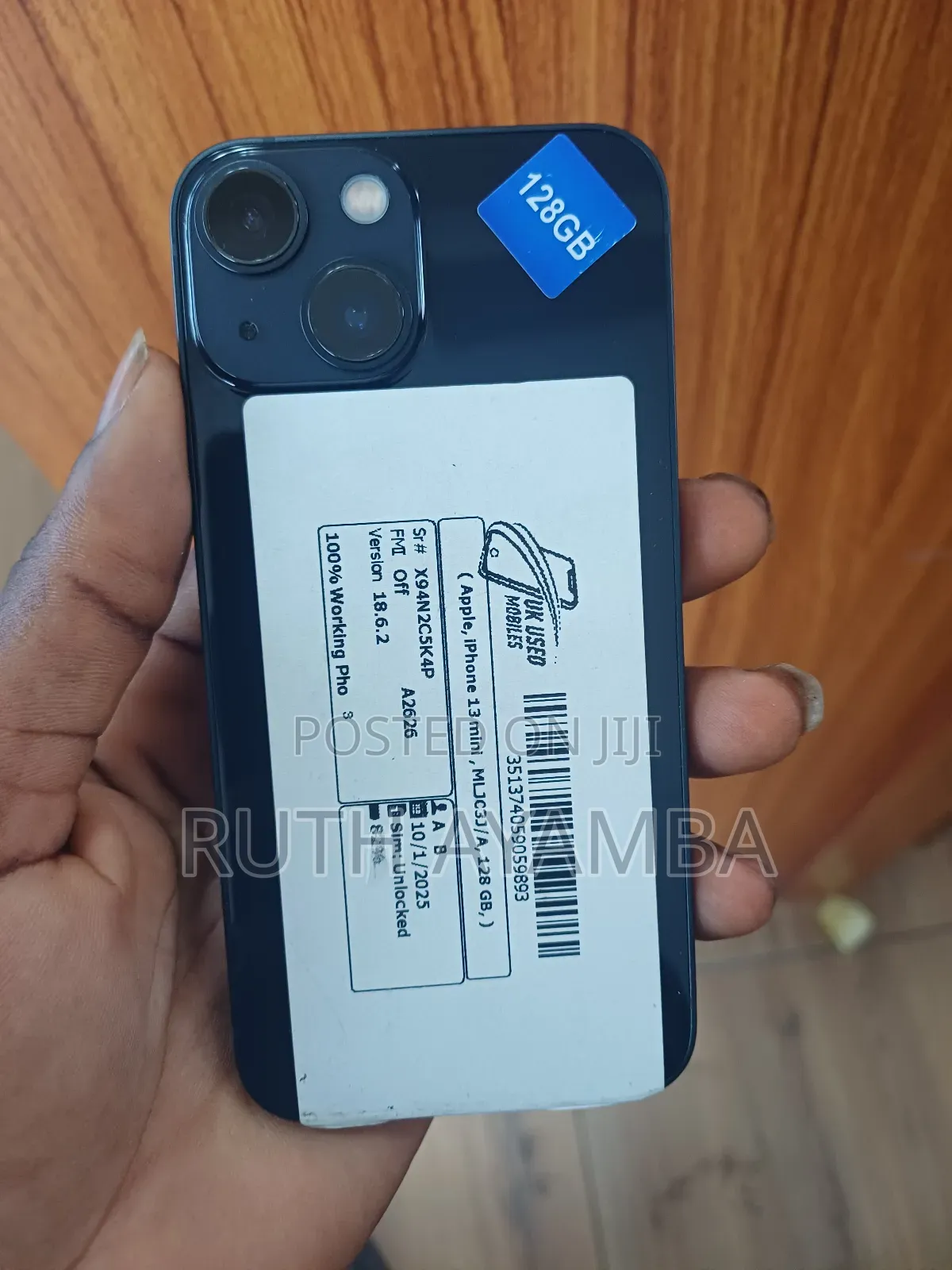 Apple iPhone 13 Mini 128 GB Black