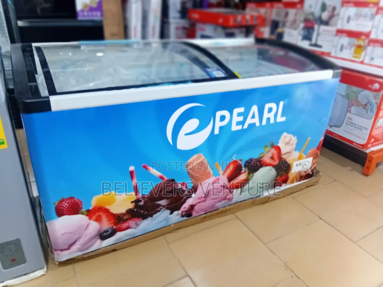Classic Style and Design Pearl 132 Litres Ice Cream Chest Freezer