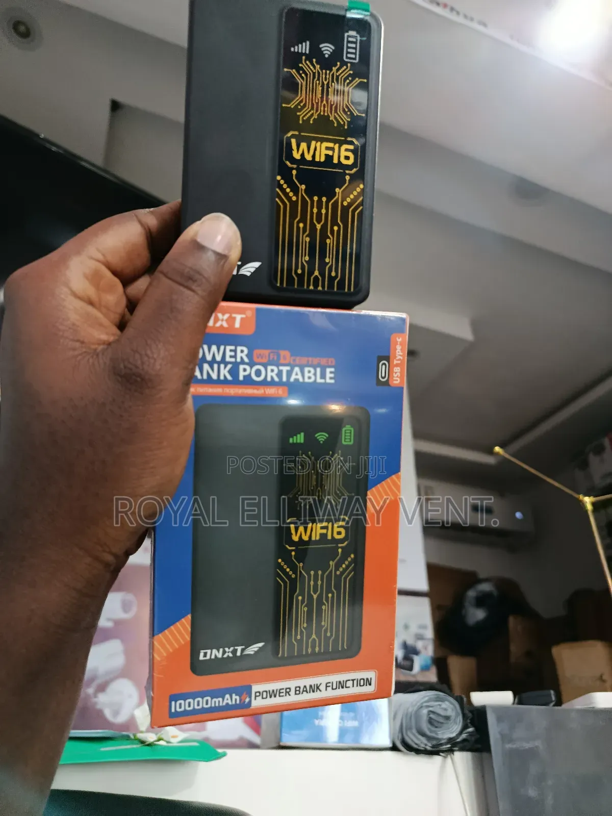 Wifi 6 Certified Portable Power Bank and Wifi