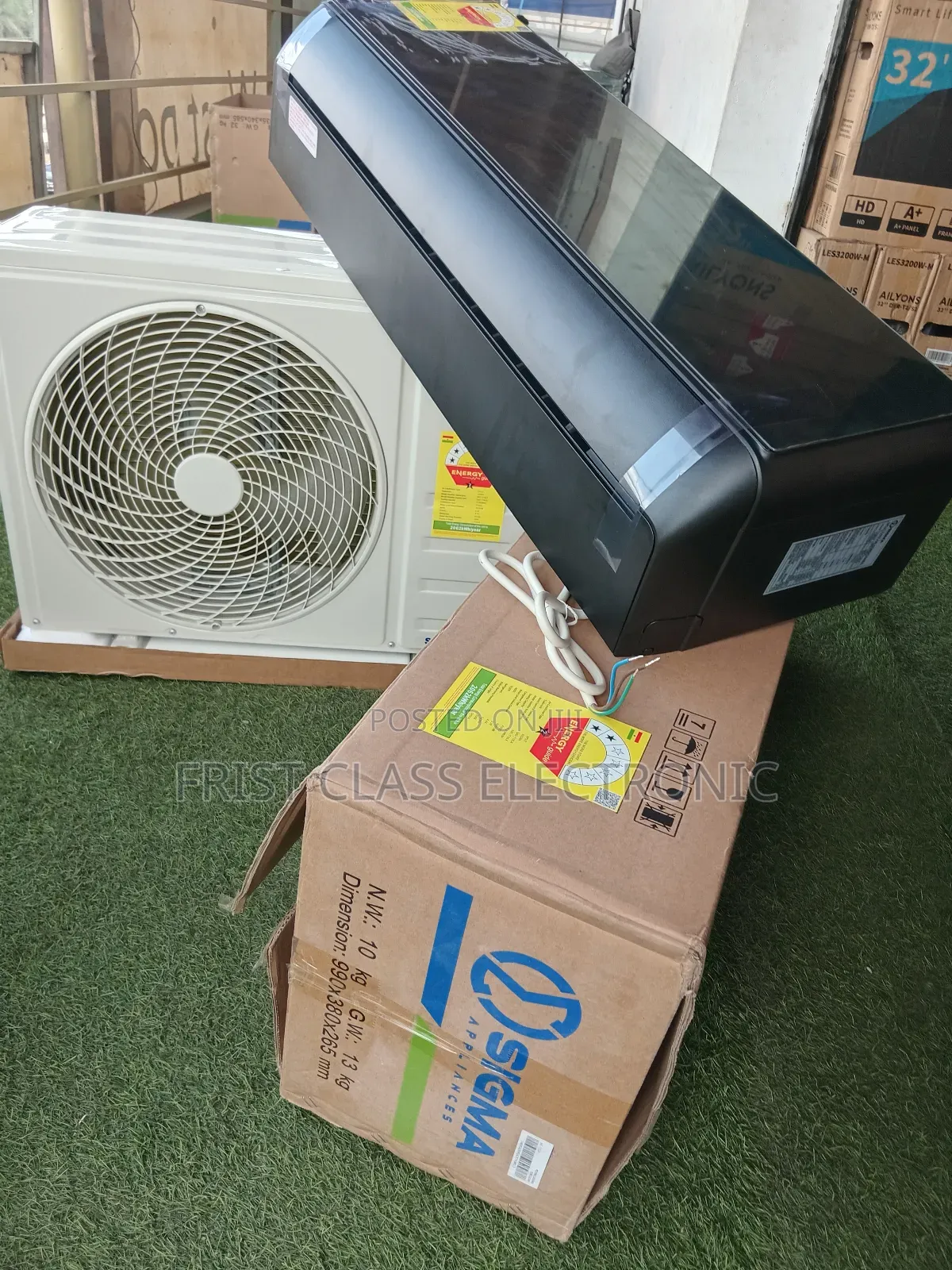 Sigma 2.0hp Split Ac – Stylish Mirror Finish
