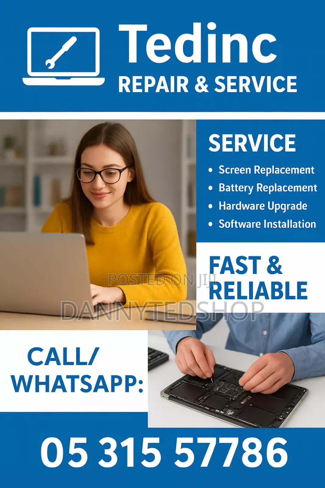 Laptop Repairs And Servicing