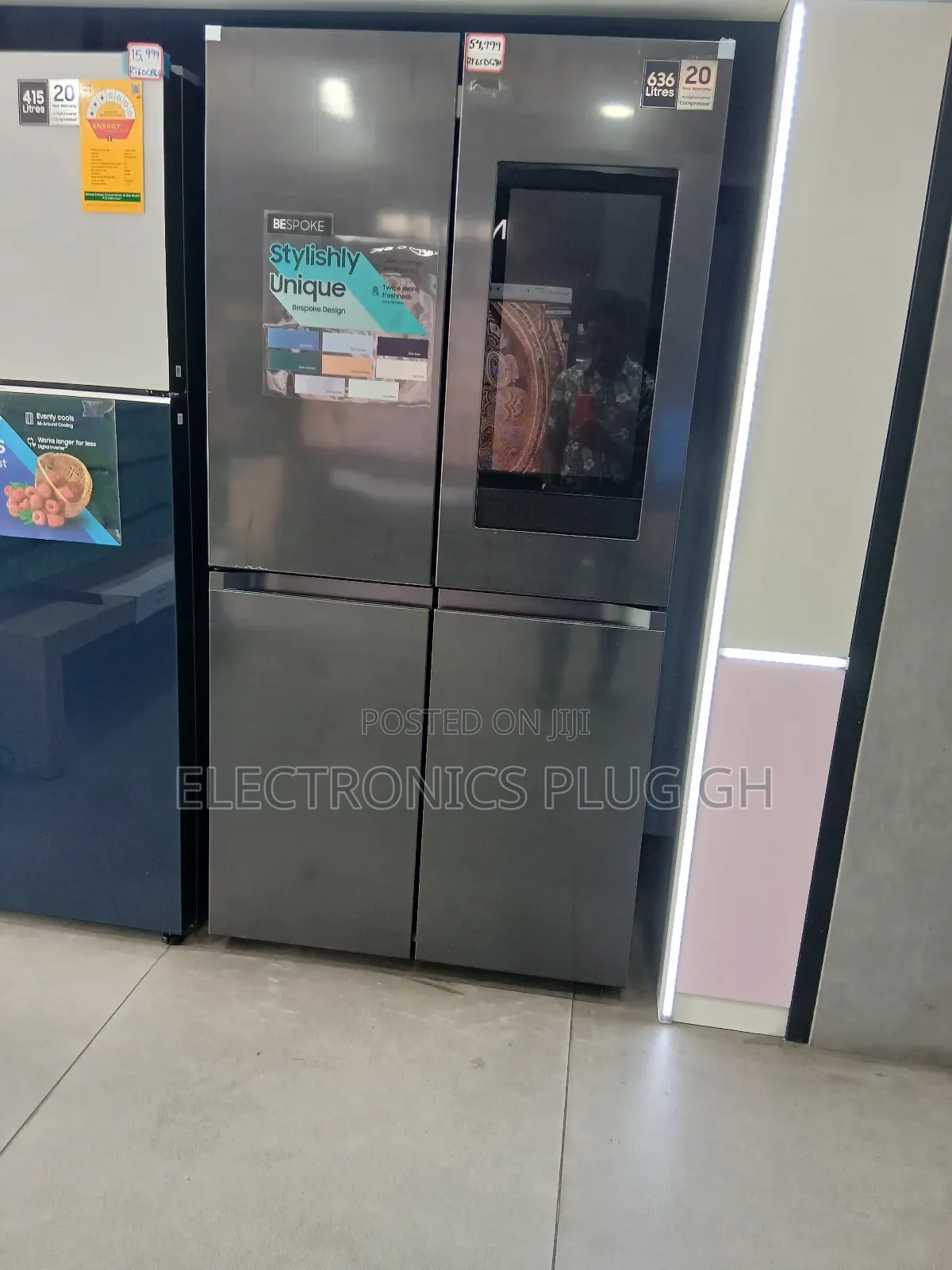 Samsung 636l 4 Doors Bespoke Ai Fridge