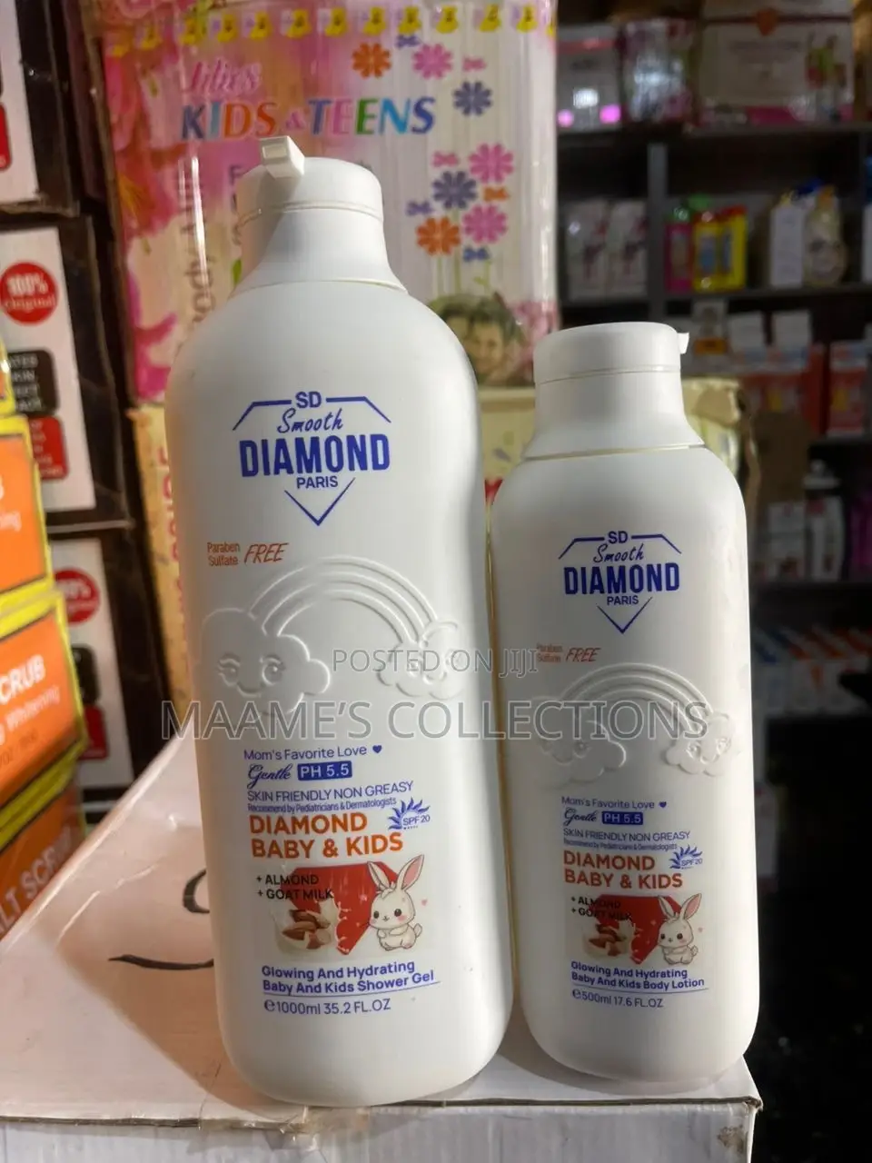 Smooth Diamond Baby And Kids Shower Gel