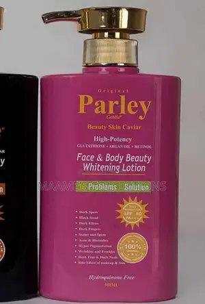 Original Parley Goldie Face Body Beauty Whitening Lotion.