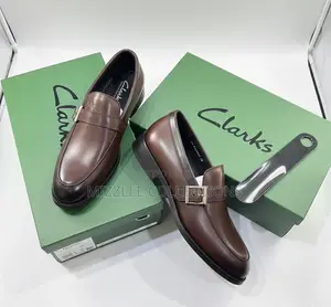 Original Clark’S Monk Strap Coffee Loafers