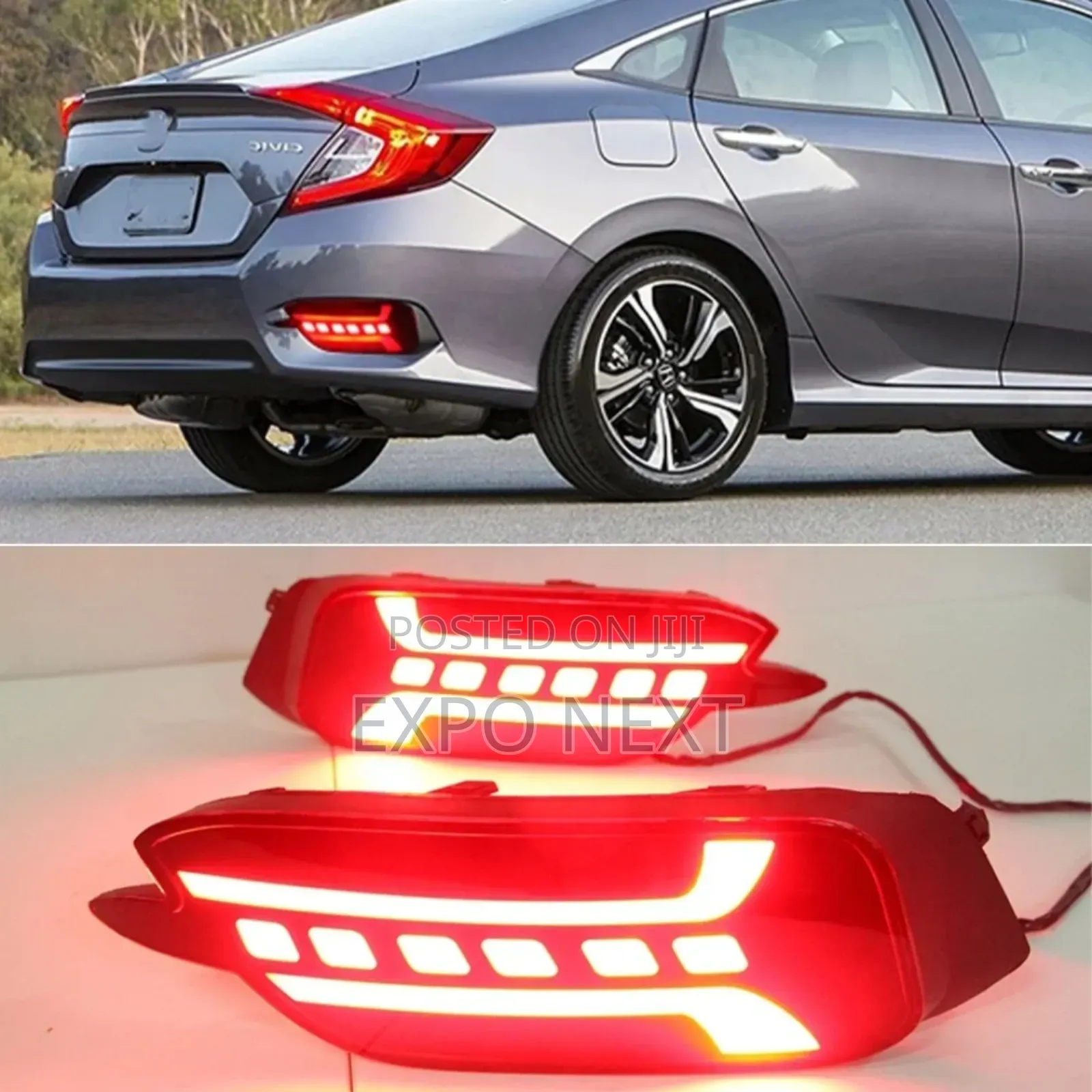 Civic 2016-2018 Led Reflector For Civic Led Brake Lamps For Civic