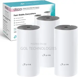 Deco E4(3-Pack) Ac1200 Whole Home Mesh Wi-Fi System
