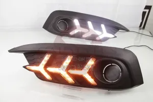 For Honda Civic 2016-2018 Abs+Led Fog Lights