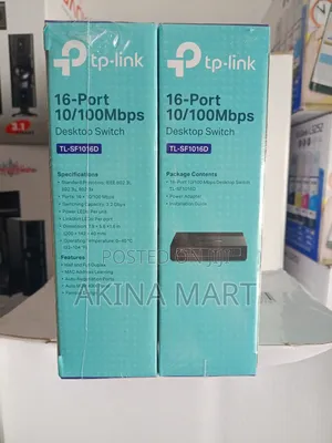 Tp Link 16 Port Desktop Switch 10/100mbps Tl-Sf1016d