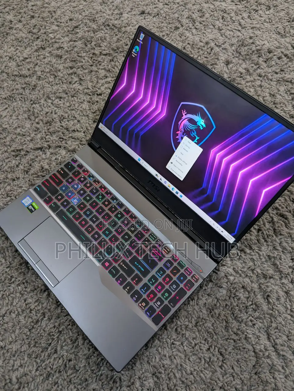 Laptop MSI GP65 Leopard 16GB Intel Core I7 SSD 512GB