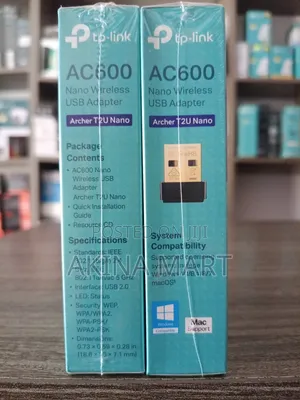 Tp Link Archer T2u Nano Ac600 Nano Wireless Usb Adapter