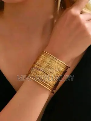 Chunky Bangle Stainless Steel