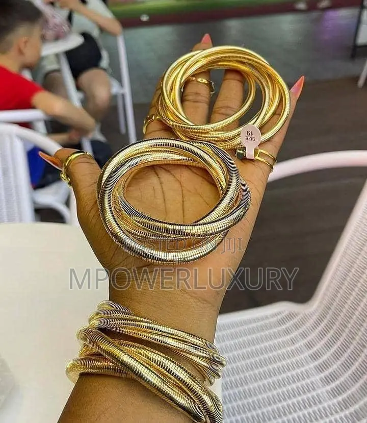 Chunky Bangle Stainless Steel