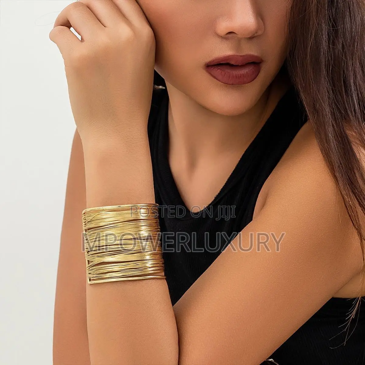 Chunky Bangle Stainless Steel