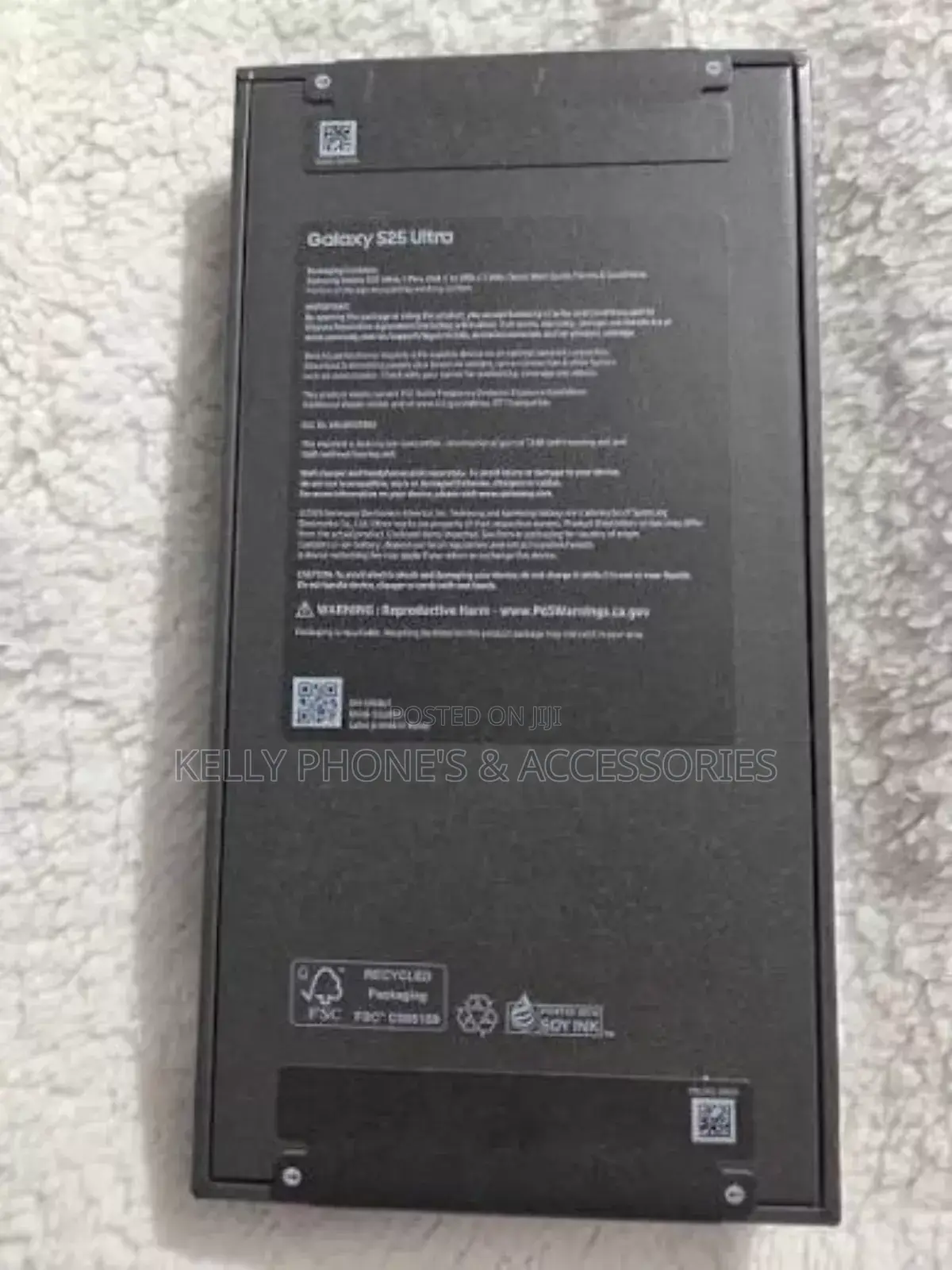 New Samsung Galaxy S25 256 GB Black