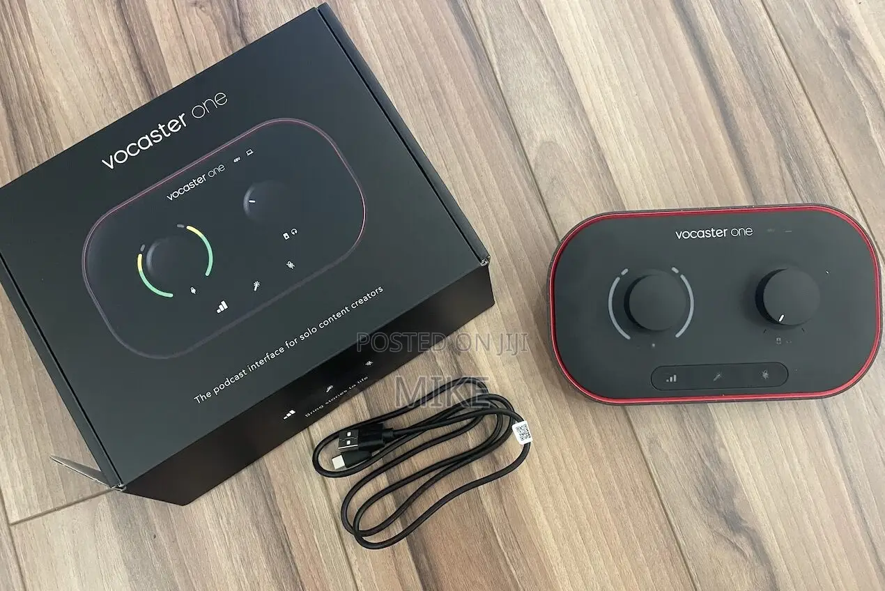 Focusrite Vocaster One Podcast Soundcard