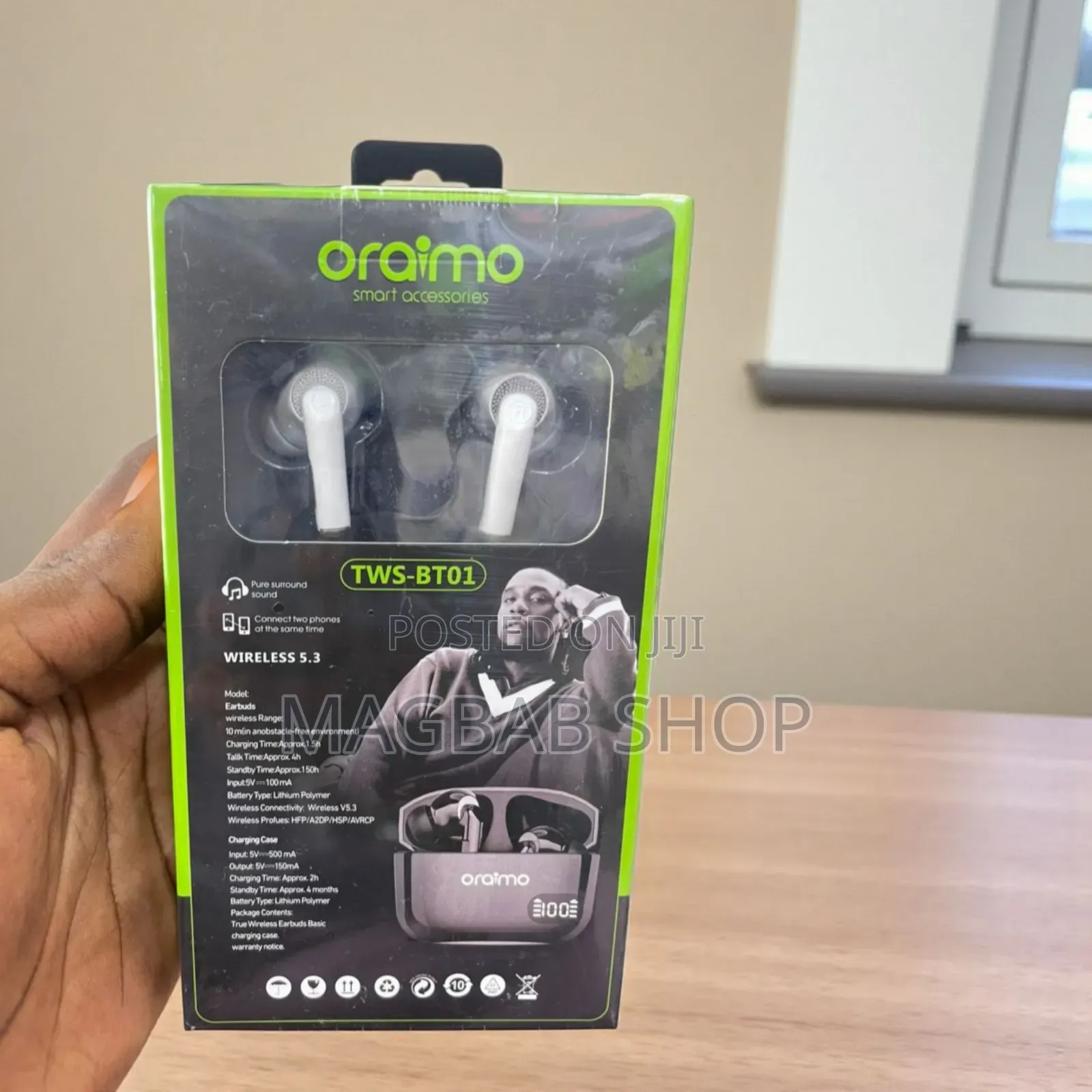 Wireless Oraimo Airpod (622663)