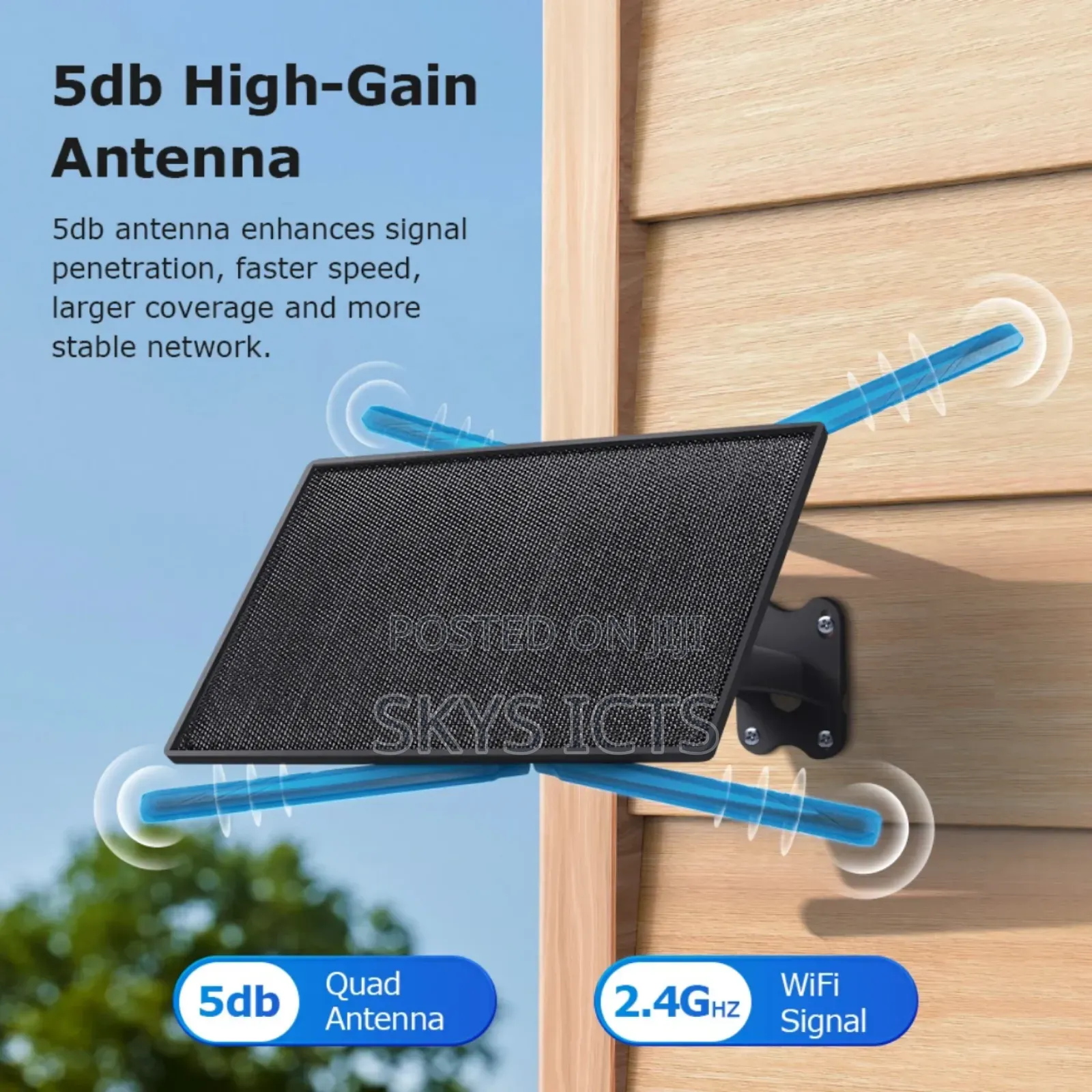 4g Solar Outdoor Long Range Router