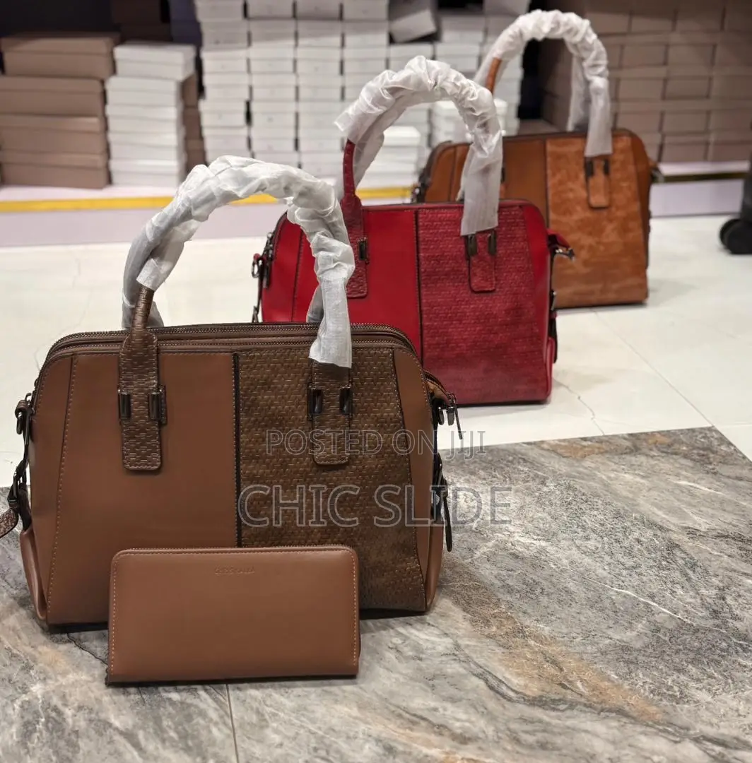 3 Compartments With Purse Bag