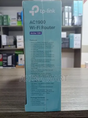 Tp Link Archer C80 Ac1900 Wi-Fi Router Dual Band Mu-Mimo