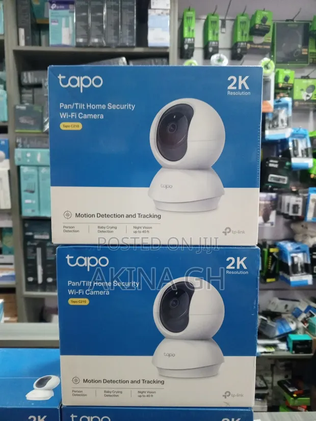 Tp-Link Tapo Pan/Tilt Home Security Wi-Fi Camera Tapo C210 2