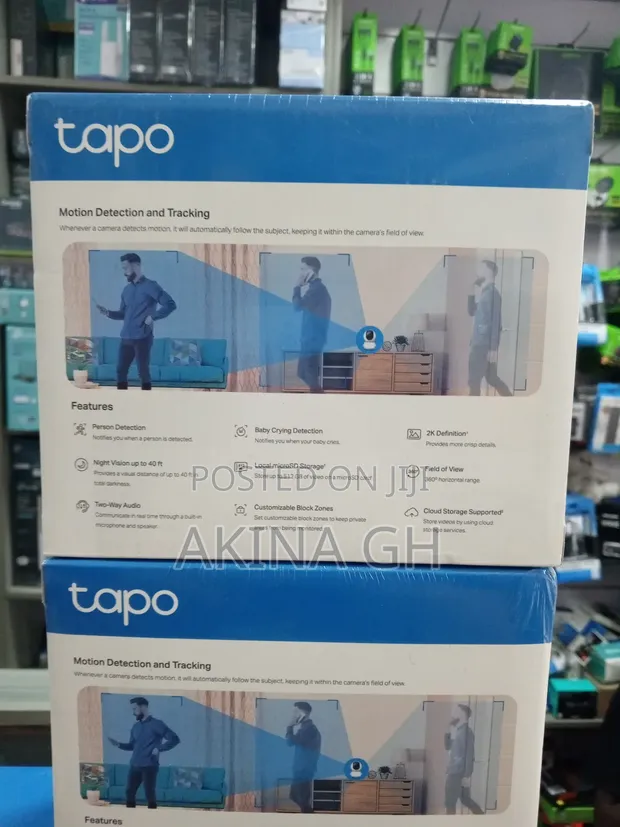 Tp-Link Tapo Pan/Tilt Home Security Wi-Fi Camera Tapo C210 3