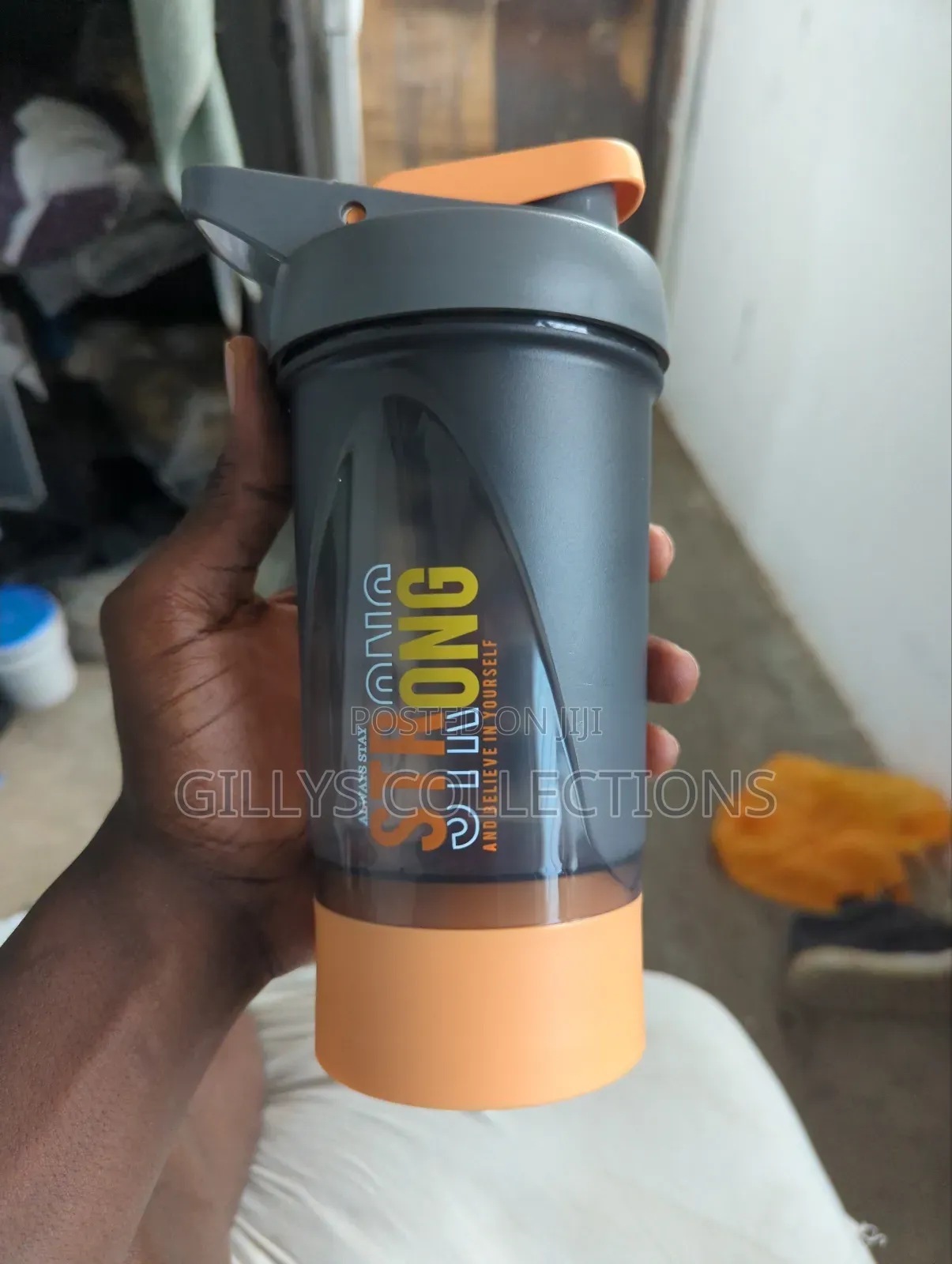 Shaker Bottle Gym Protein Shake