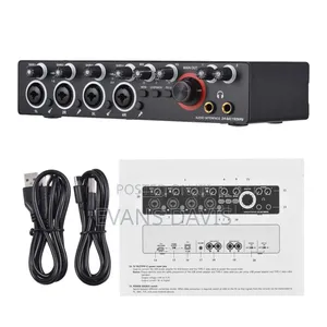 4 Channel Q22 Professional Music Sound Card