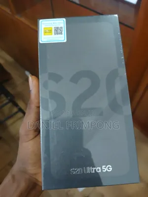 New Samsung Galaxy S20 Ultra 5G 128 GB Black