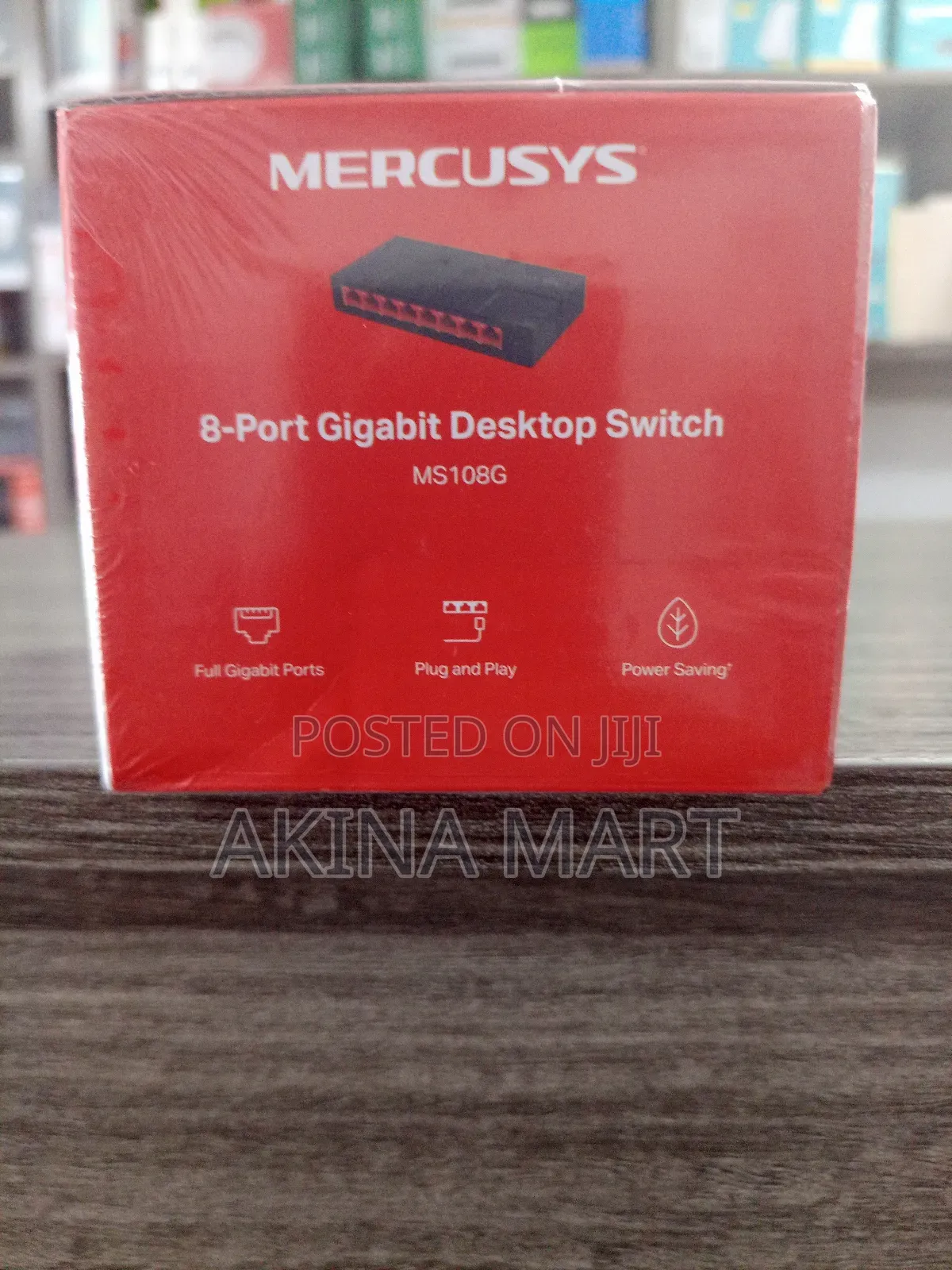 Mercusys 8 Port Gigabit Desktop Switch Ms108g
