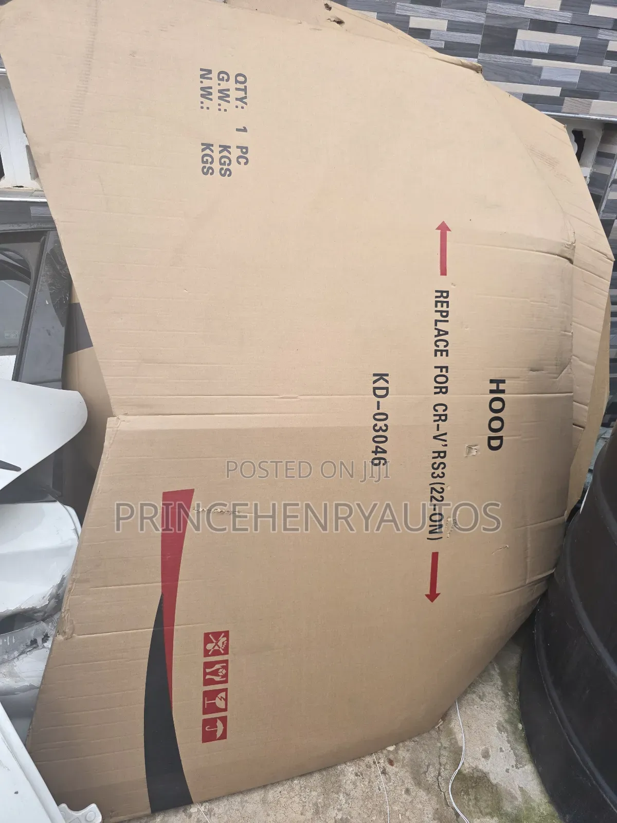 2023-2025 Homda CRV Bonnet or Hood