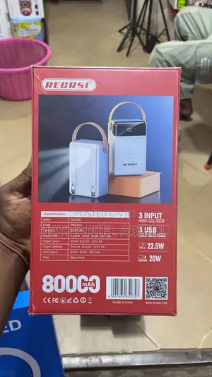 Regrsi RPP-566 80000mah Power Bank.