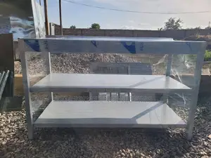 Stainless Steel Worktop Table (6ft /182cm)