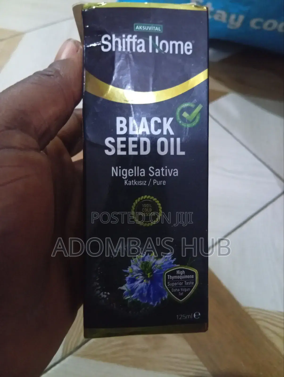 Shiffa Home Black Seed Oil – Strong Immunity Wellness (125ml)