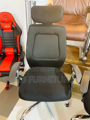 Office Chair With Arm and Headrest