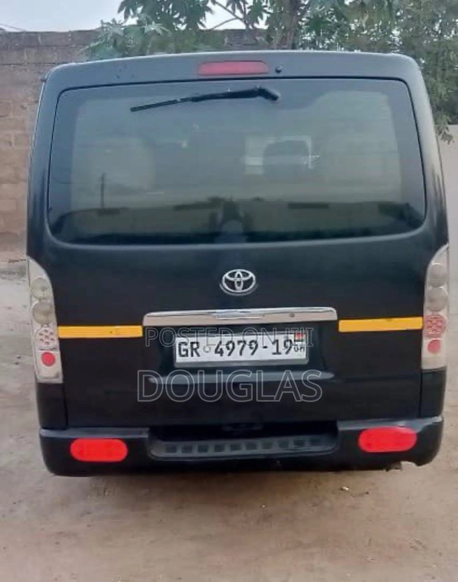 Toyota HiAce 2008 Black