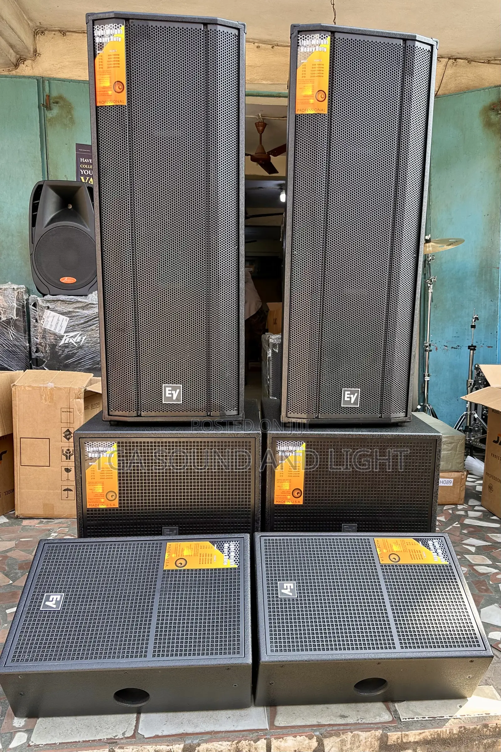 Ev Series Loudspeaker Set