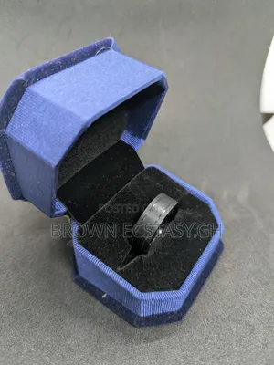 Black Tungsten Wedding Ring
