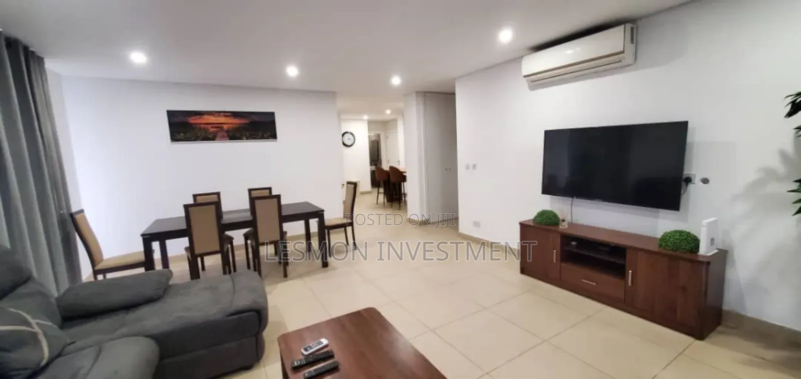 Furnished 3bdrm Apartment in Lesmon Investment, Boundary Road Area