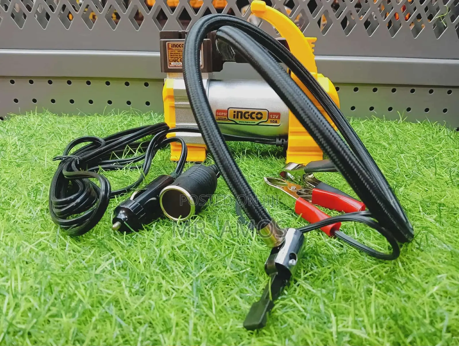 140psi 12v Portable Auto Air Compressor - Aac1408