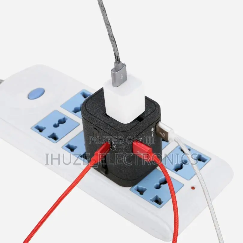 Nordace Universal Travel Adapter With Usb Charging Ports Type-c Usb