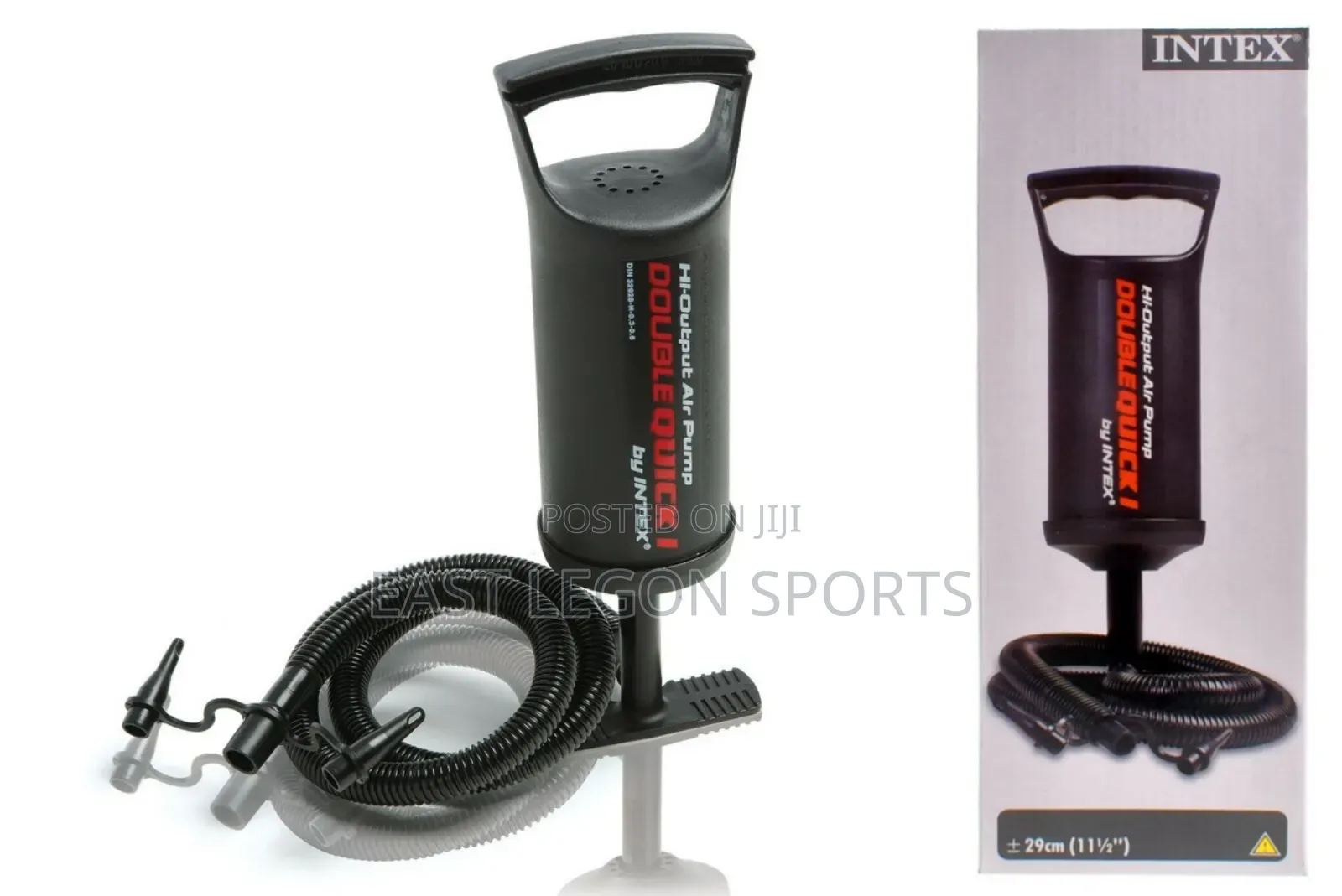 Intex Hand Hi Output Air Pump for Inflatables Floor Air Bed