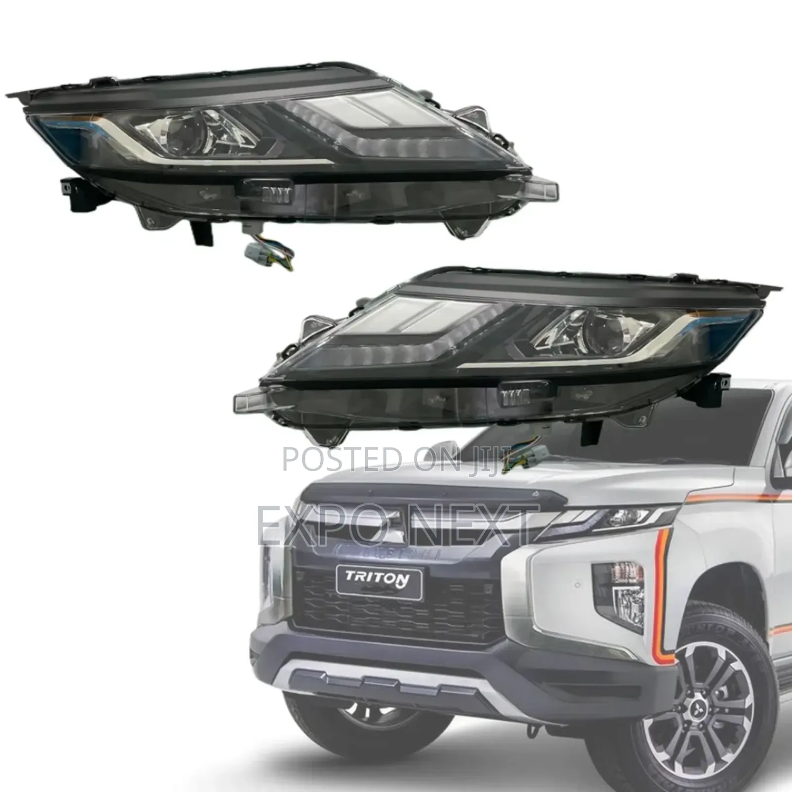 Triton L200 Headlights 2019-2022
