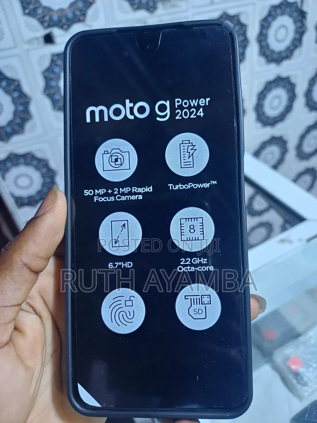 Motorola Moto G Power 64 GB Black