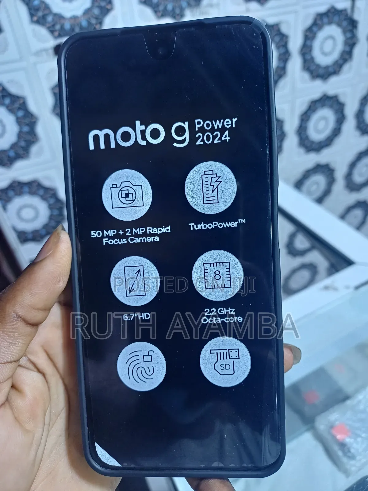 Motorola Moto G Power 64 GB Black